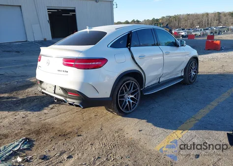 2016 Mercedes-Benz Amg Gle 63 Coupe S 4Matic z USA, uszkodzony, nr VIN 4JGED7FB5GA009580